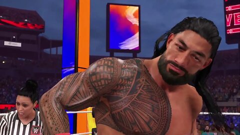 Jey Uso vs Roman Reigns in TRIBAL COMBAT!!