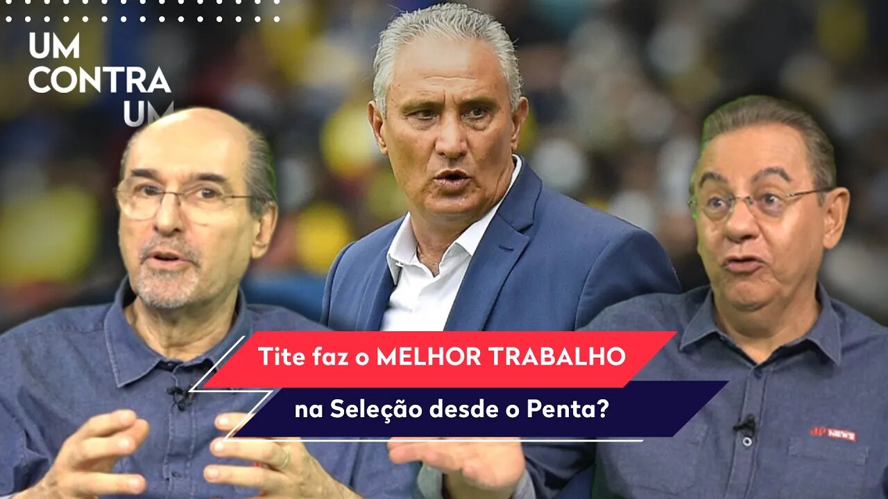 "Você pode GOSTAR OU NÃO do Tite, mas NÃO DÁ PRA FALAR que..." OLHA esse DEBATE sobre a Seleção!