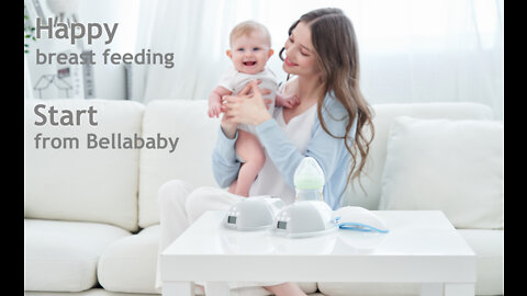 Bellababy Double Wearable Breast Pump Hands Free- big2party