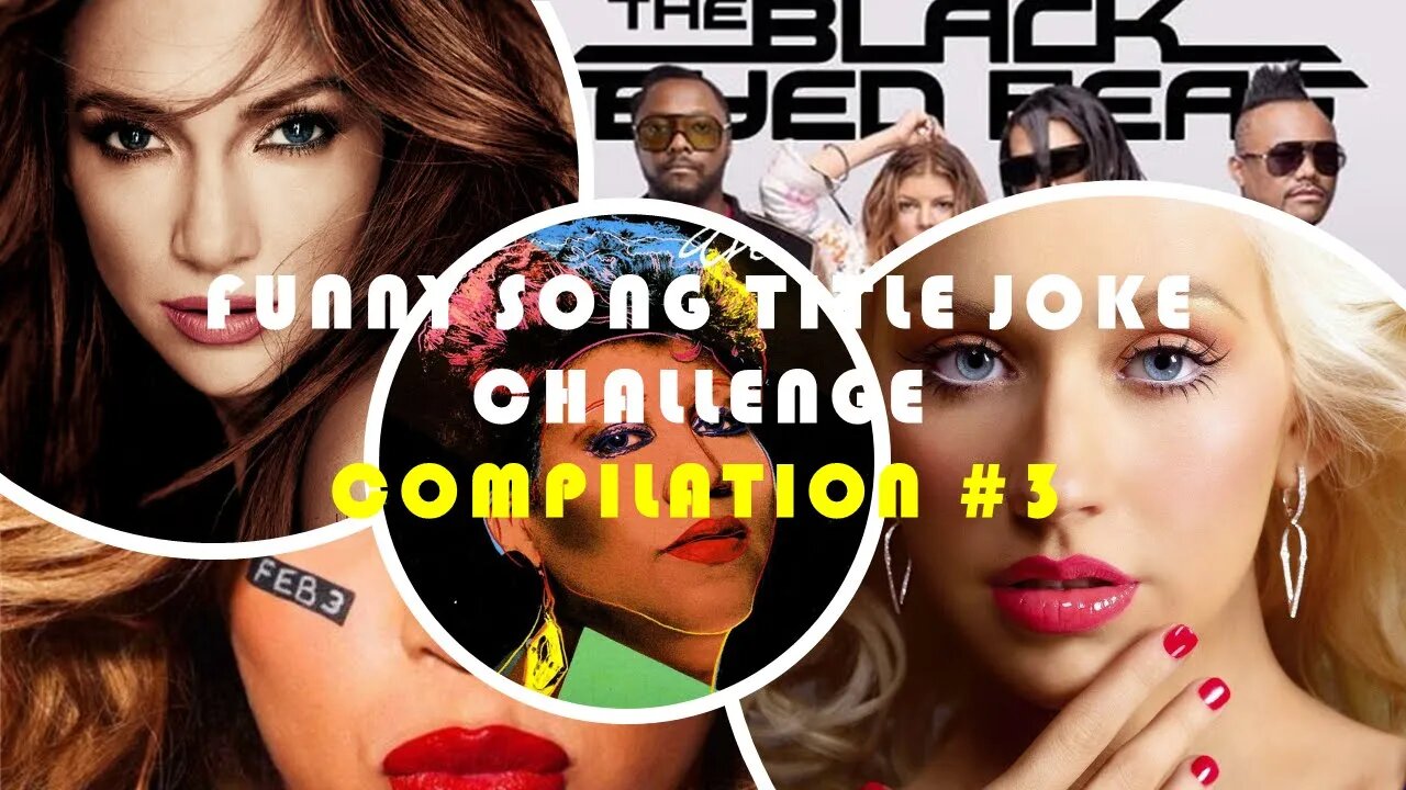 Funny SONG TITLE Joke Challenge (COMPILATION 3): Guess the songs from the humorous animations!