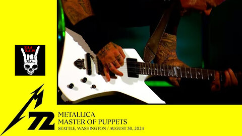 Metallica - Master Of Puppets (Seattle - August 30 2024)