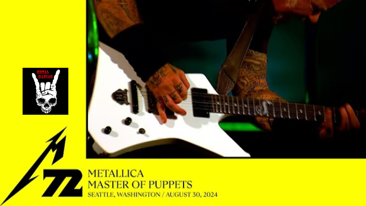 Metallica - Master Of Puppets (Seattle - August 30 2024)