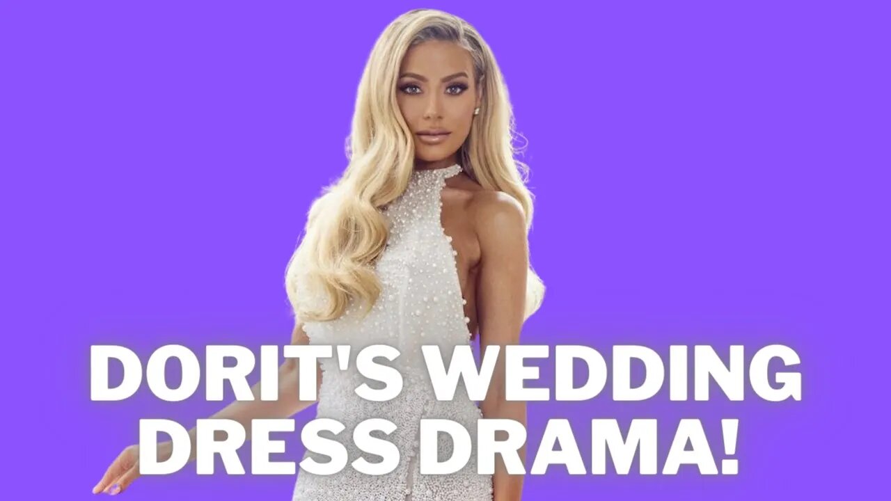 Dorit Kemsley wedding dress drama hear it first! #bravo #bravotv #bravonetwork