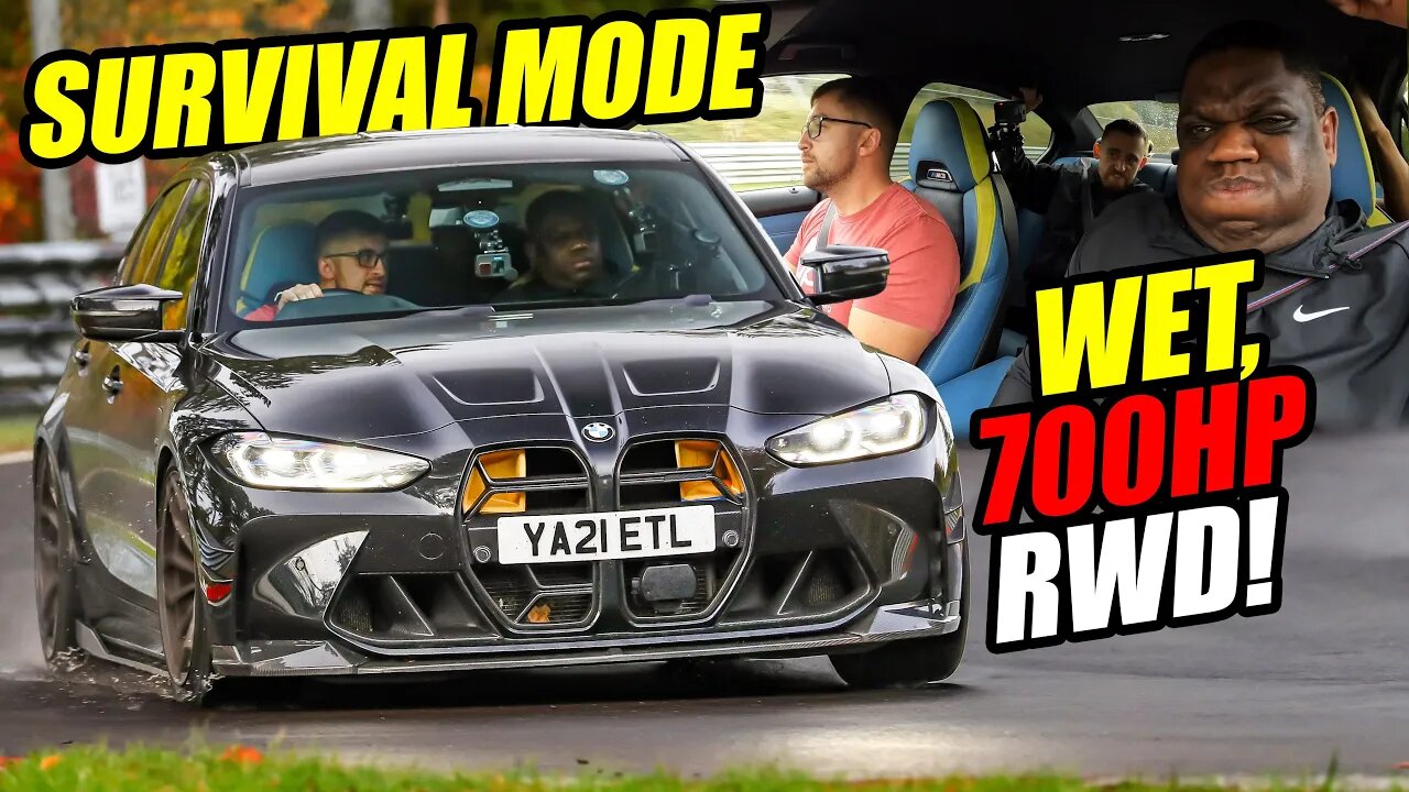 PLS HELP! 700HP RWD BMW M3 on WET Green Hell!