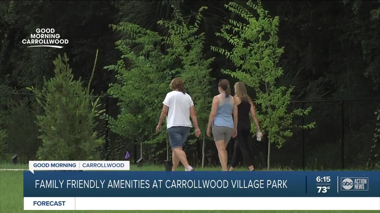 Interview with recreation coordinator at Carrollwood Village Park