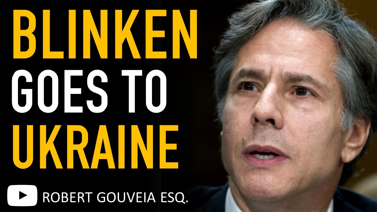 Secretary Atony Blinken Flies to the Ukraine to Solve Russia Problem