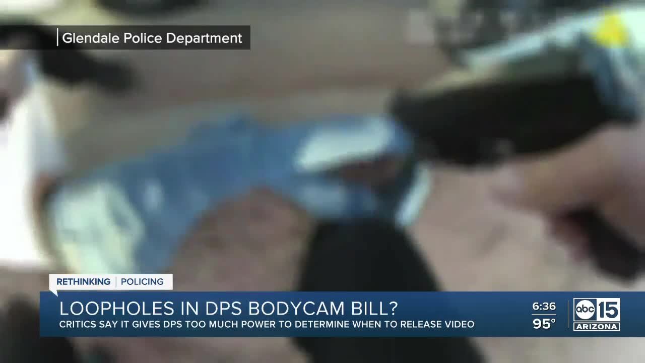 Are there loopholes in Arizona's body cam bill?