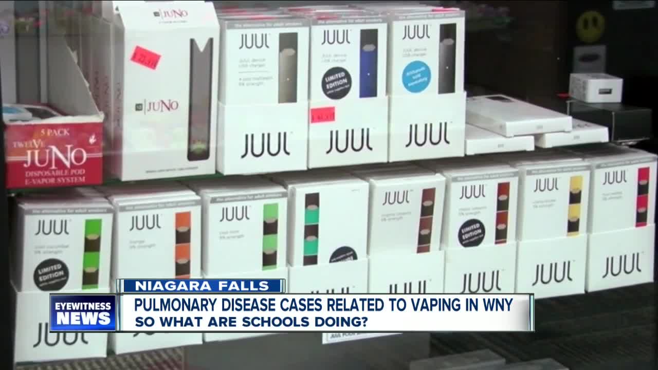 Majority of lung disease cases related to vaping in New York are in Western New York