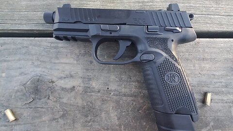FN 502 22lr Pistol First Shots.