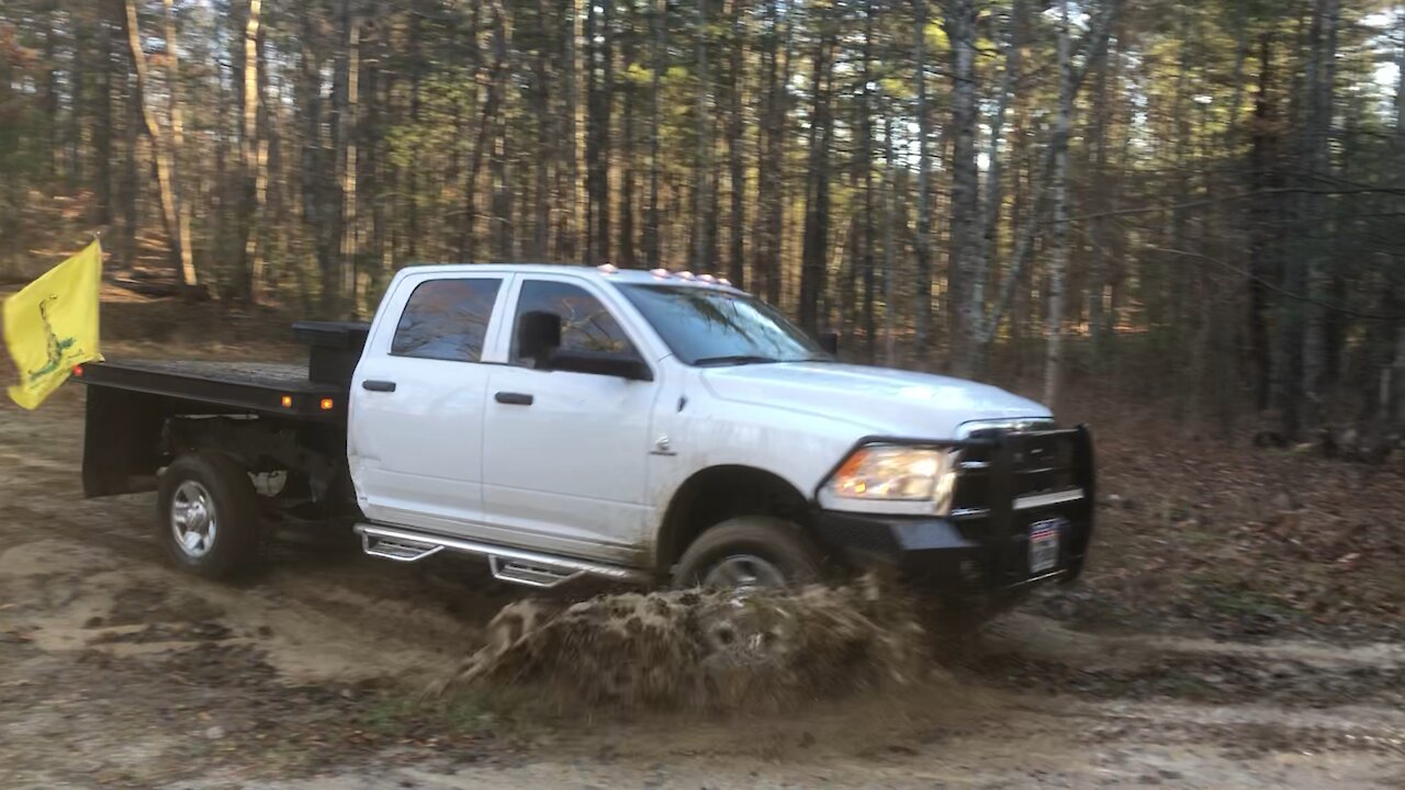 Ram 3500 mudding