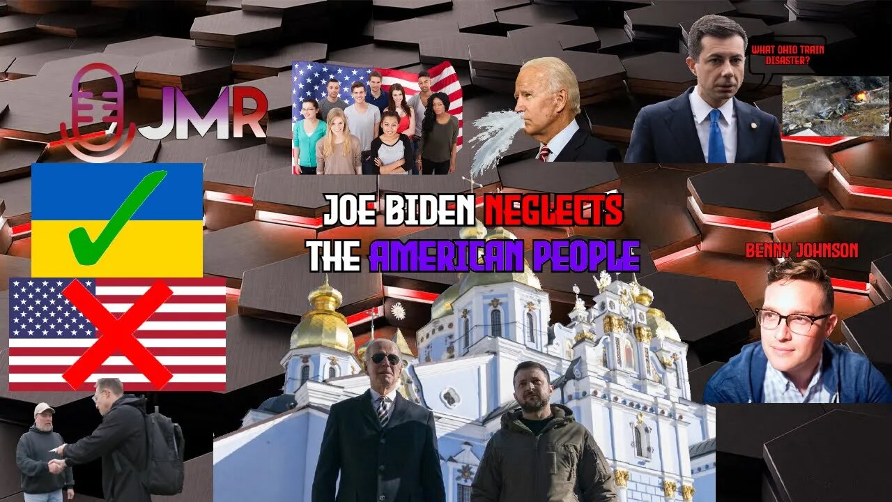 Joe Biden spends 500 million dollars for Ukraine he SPITS & NEGLECTS Americans needing help Hates us