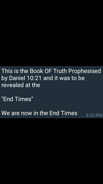 The Book Of Truth - End Times Prophecy