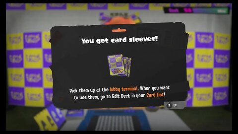 Splatoon 3 - Tableturf Battle - Staff's Card Sleeve