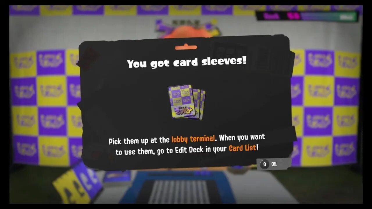 Splatoon 3 - Tableturf Battle - Staff's Card Sleeve