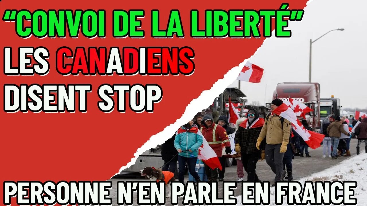 «convoi de la liberté» Des camionneurs canadien contre l’obligation vaccinale