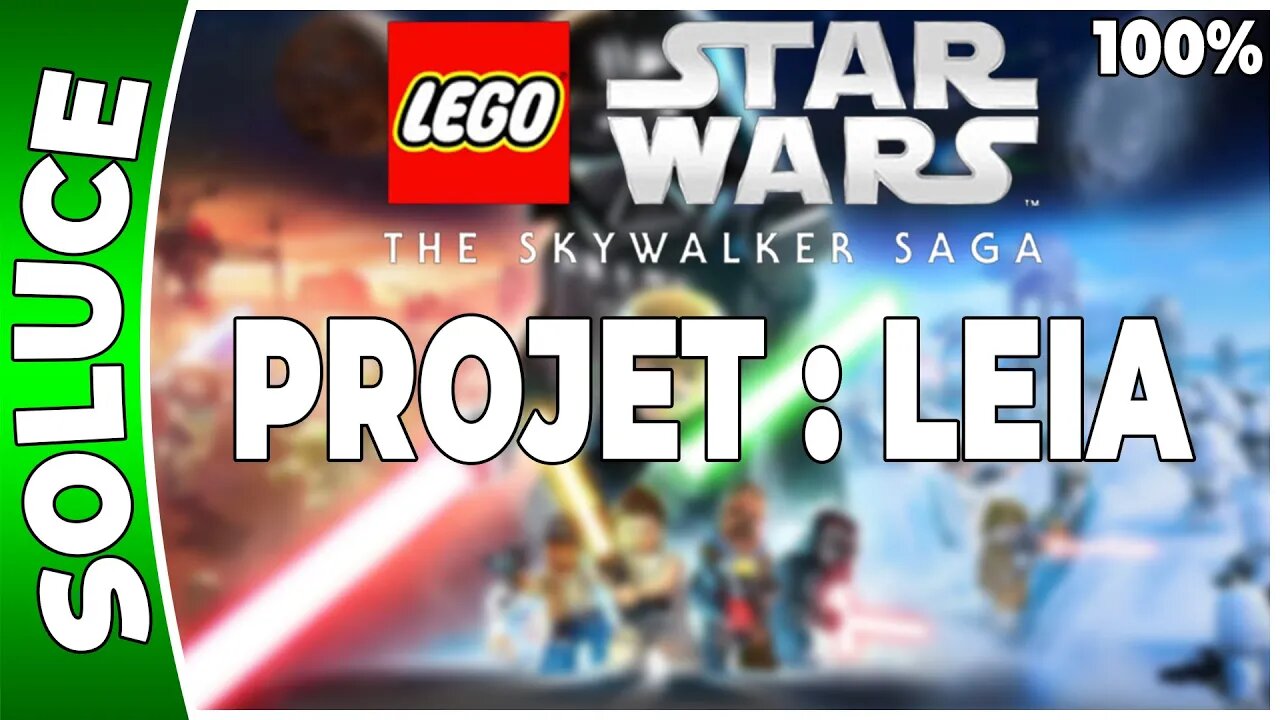 LEGO Star Wars : La Saga Skywalker - PROJET : LEIA - 100% - Minikits et défis [FR PS5]