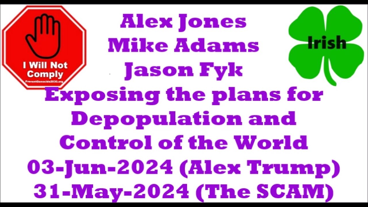 Alex Jones, RFK Jr, MIke Adams, Jason Fyk 04-Jun-2024