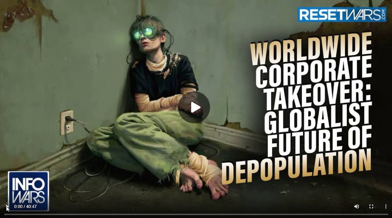 Worldwide Corporate Takeover: A Look at the Globalist Future of Depopulation