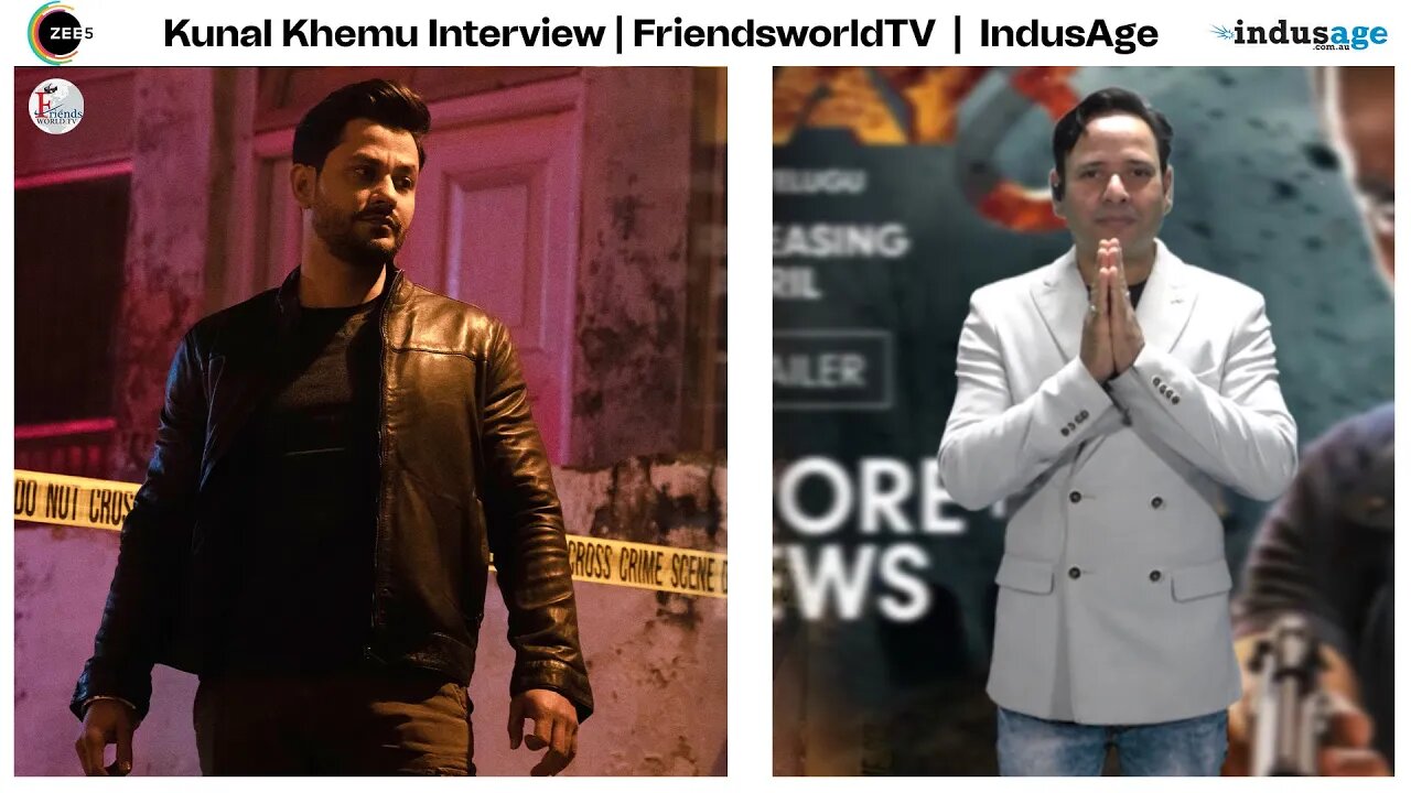 Kunal Khemu Interview | ABHAY 3 | FriendsworldTV | IndusAge