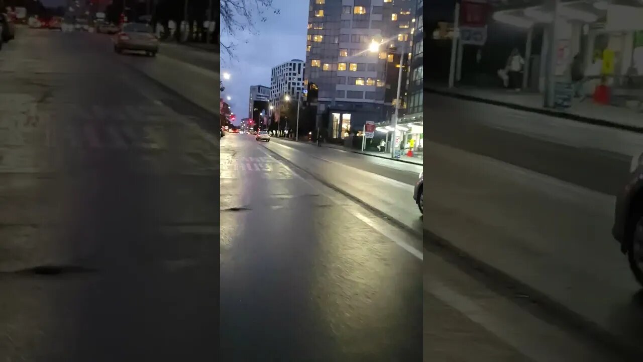 Going up Symonds Street.