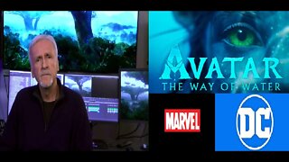 AVATAR 2 Director James Cameron Craps on Marvel & DC Superheroes for Being 2-Dimensional Characters