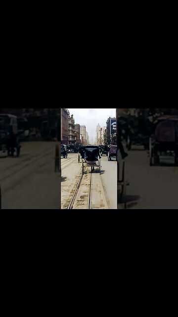 [1906] San Francisco Time Machine. Improved by Artificial Intelligence 4K 60fps