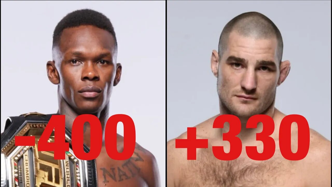 Israel Adesanya Vs Sean Strickland UFC 293 Main Event? Early Prediction! BETTING ODDS RELEASED!