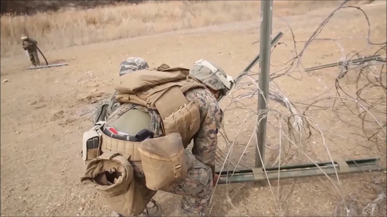 ROK Marines, US Marines Execute Breaching Range