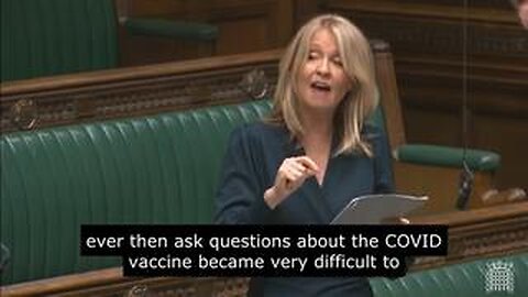 Esther McVey MP speaks in a debate on the Vaccine Damage Payments Bill on the 20 October 2023