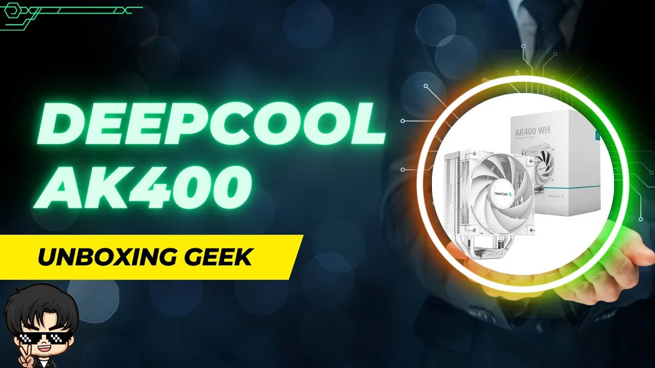 Unboxing Geek - Cooler Deep Cool Ak400 c/ Curiosidades