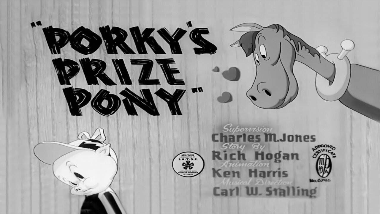 PORKY'S PRIZE PONY 1941 | PUBLIC DOMAIN |