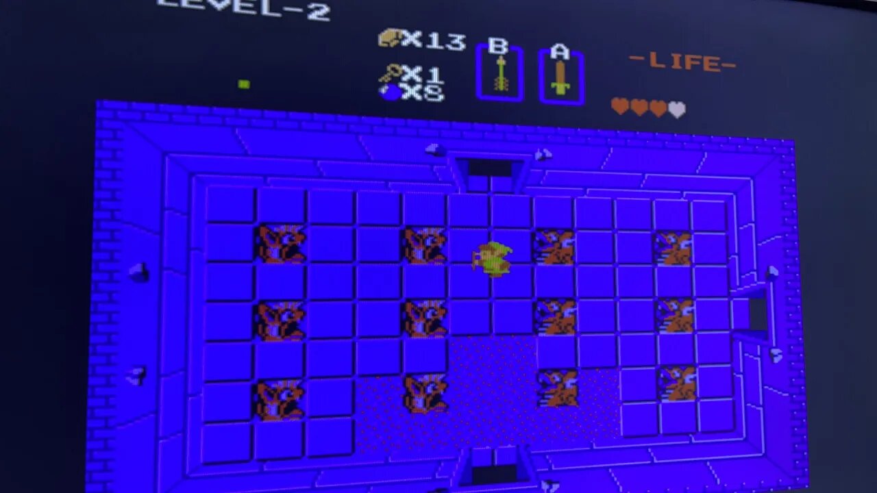 Playing legend of Zelda