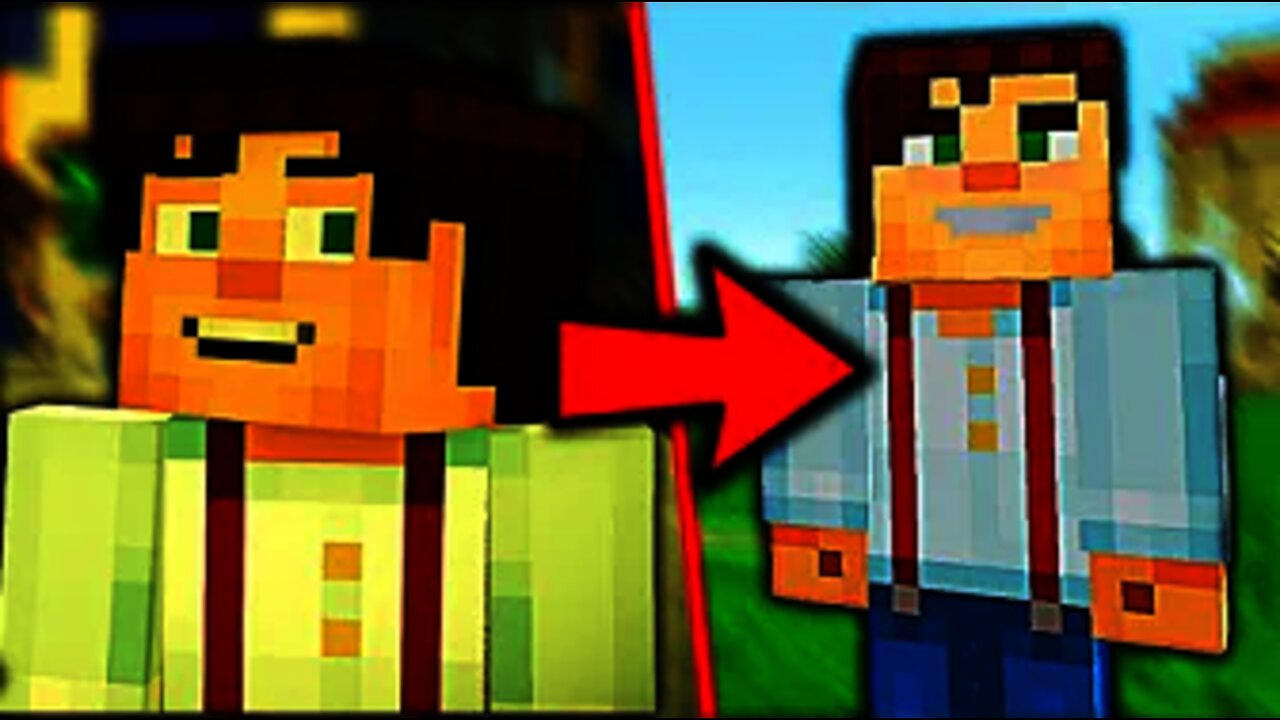 Minecraft Story Mode IN NORMAL MINECRAFT