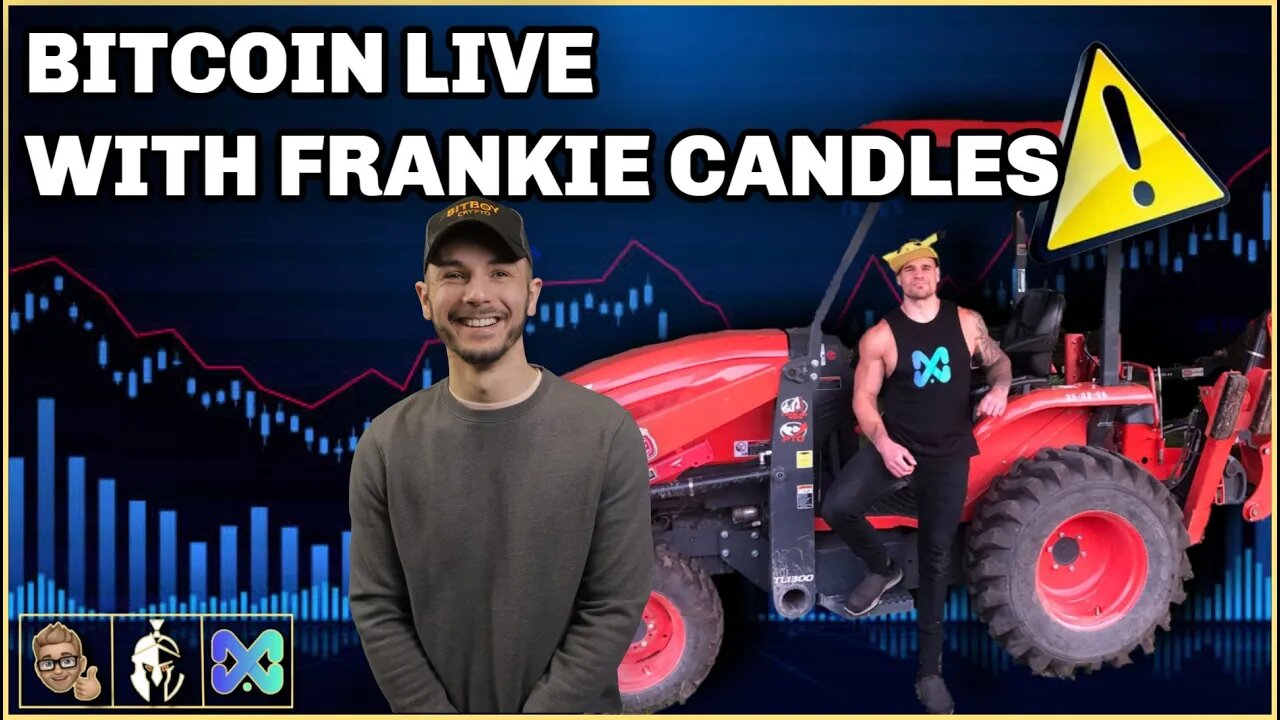 LIVE - WITH FRANKIE CANDLES | MASSIVE DUMP?