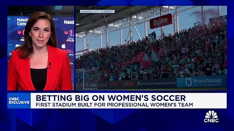 Major investment in women's soccer: First stadium built for professional women's team
