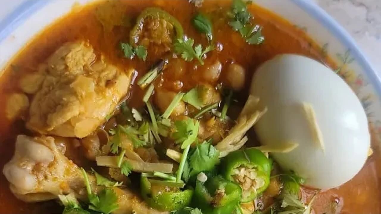 MURGH CHOLEY | ANDA CHANA WITH CHICKEN | HOME MADE