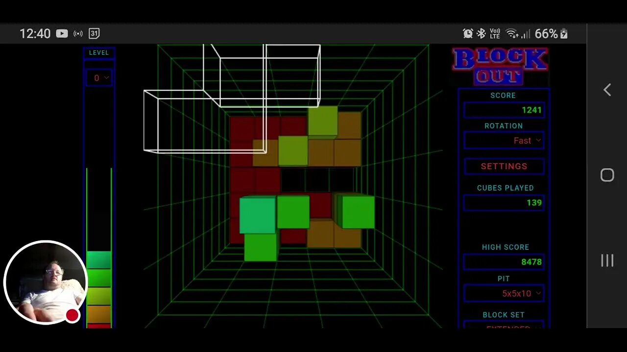 3D #Tetris version BlockOut.nu