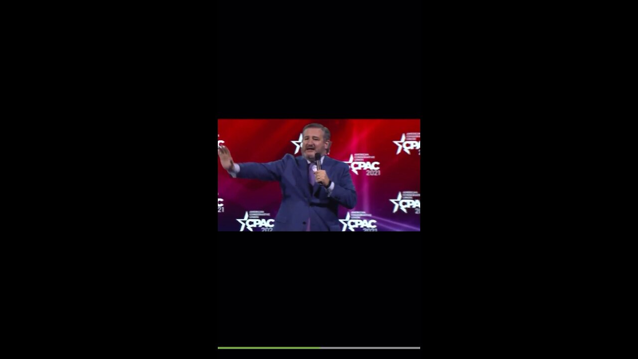 Ted Cruz at CPAC!