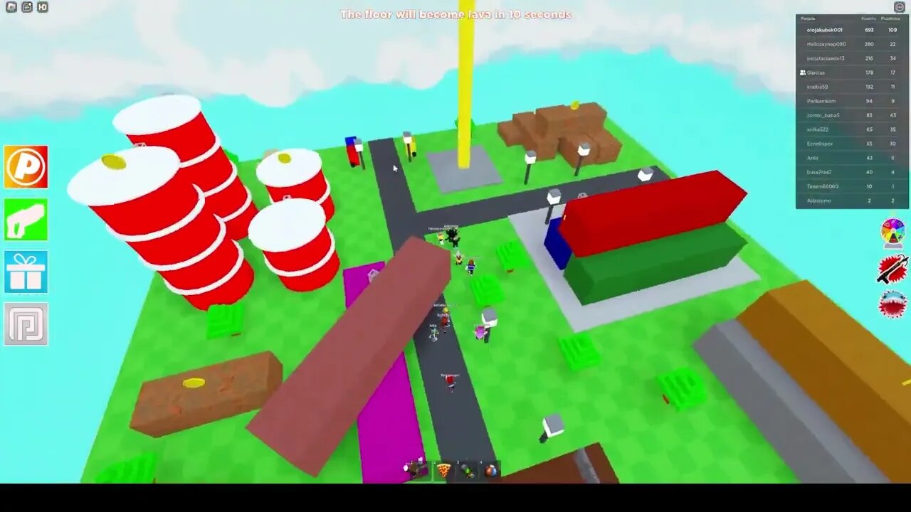 Roblox Podłoga to lawa!!!