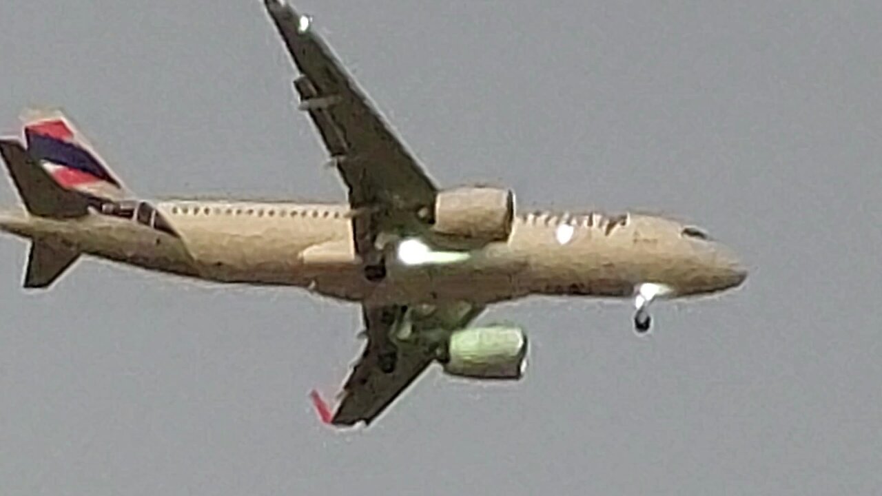 Airbus A320NEO PR-XBP coming from São Paulo to Fortaleza