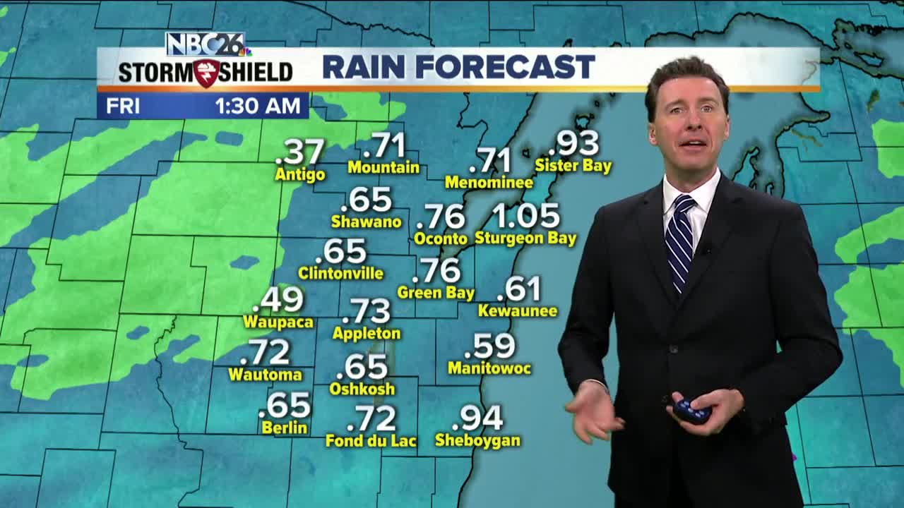 Michael Fish's NBC26 weather forecast