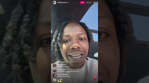 Jackboy Instagram Live Early Money Jackboy Standing On Bidness (25/03/23)