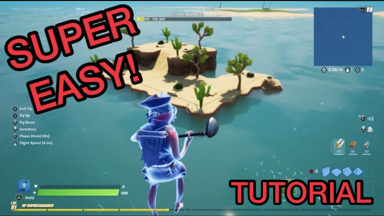 How To Create A Desert Biome In Fortnite Creative | Super Easy!