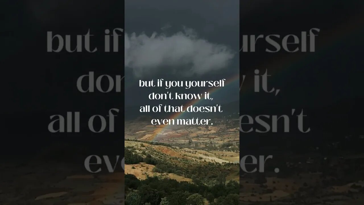 YOU CAN BE THE MOST BEAUTIFUL PERSON...