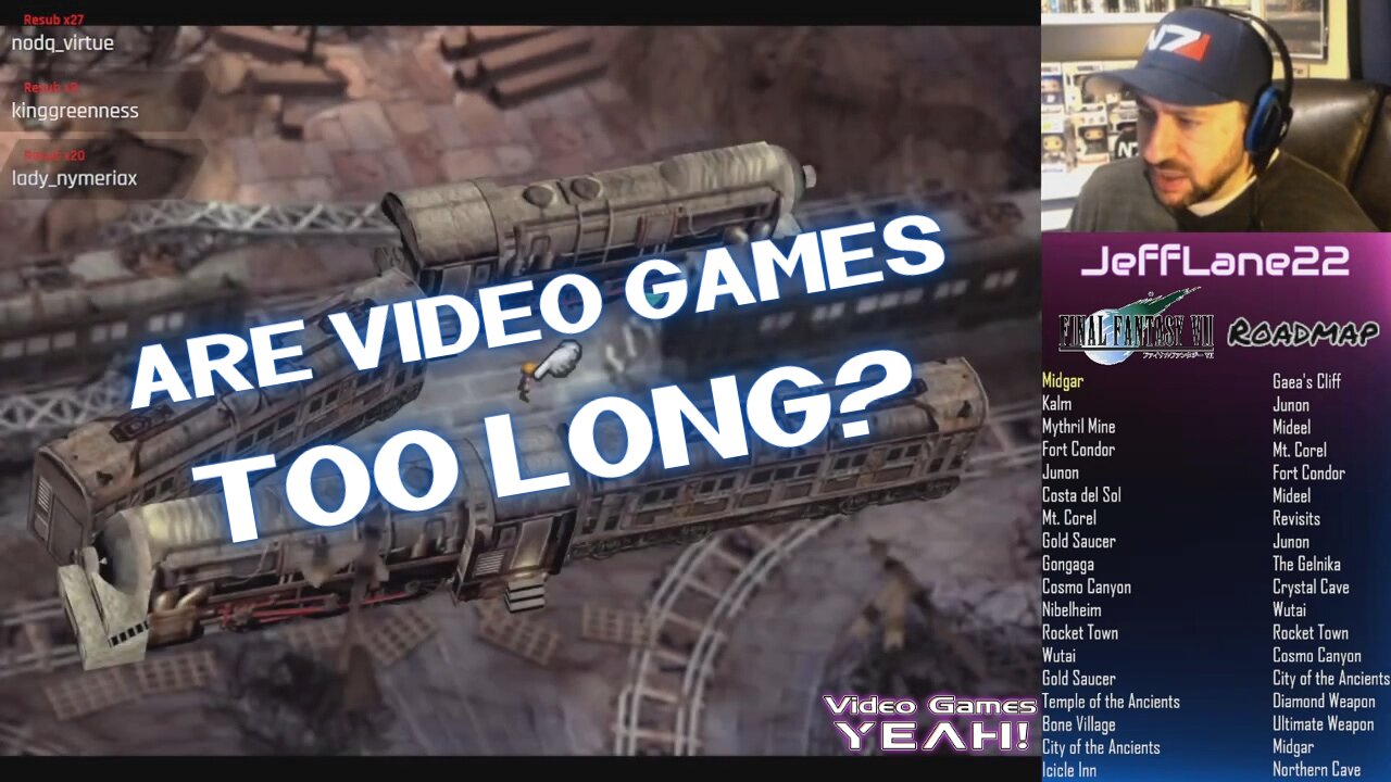 Are Video Games Too Long?