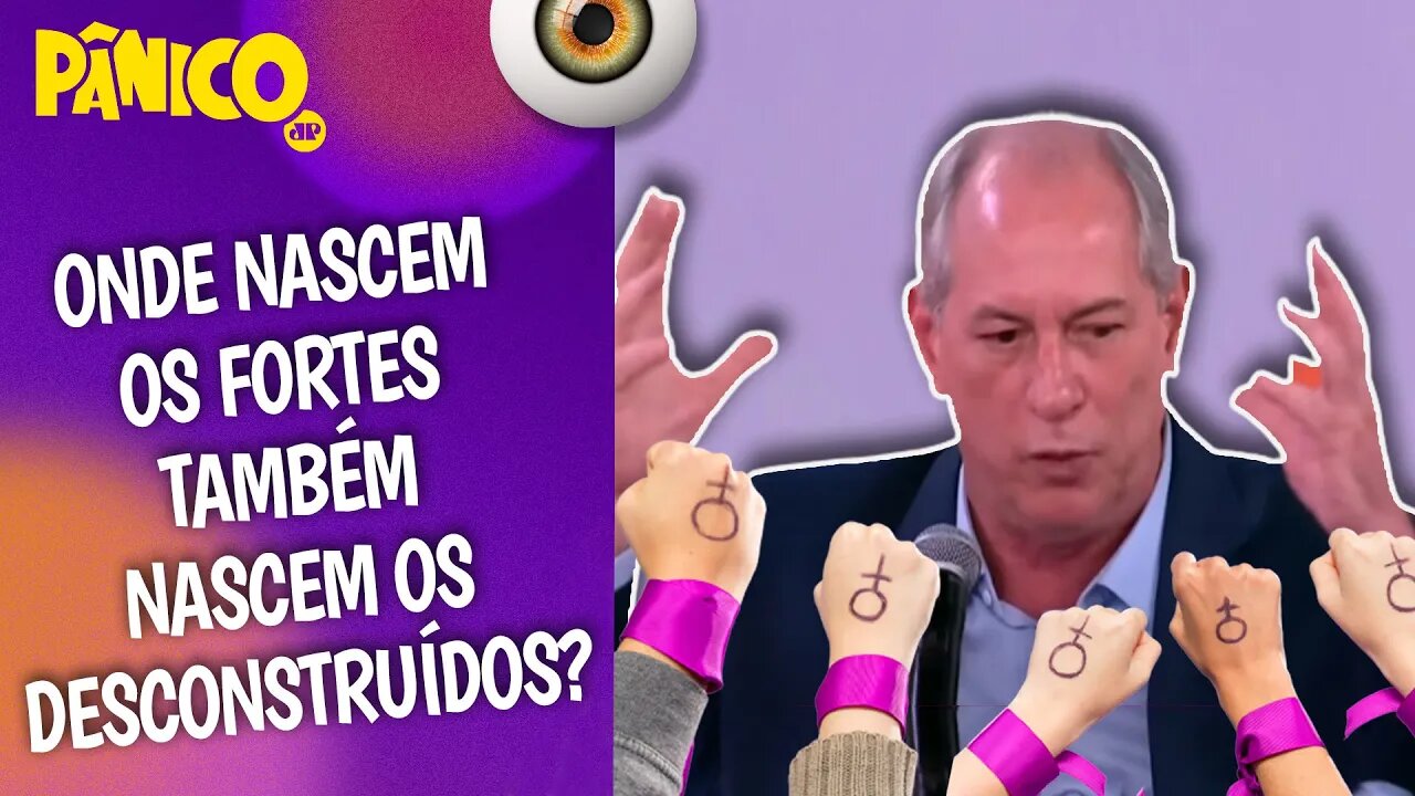 Ciro Gomes sobre MACHISMO: FRAQUEJAR NO DEBATE NÃO FAZ PARTE NEM DA ETIQUETA DE BOLSONARO GORDÃO?