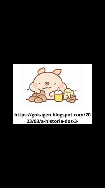 os 3 bporquinhos #shorts