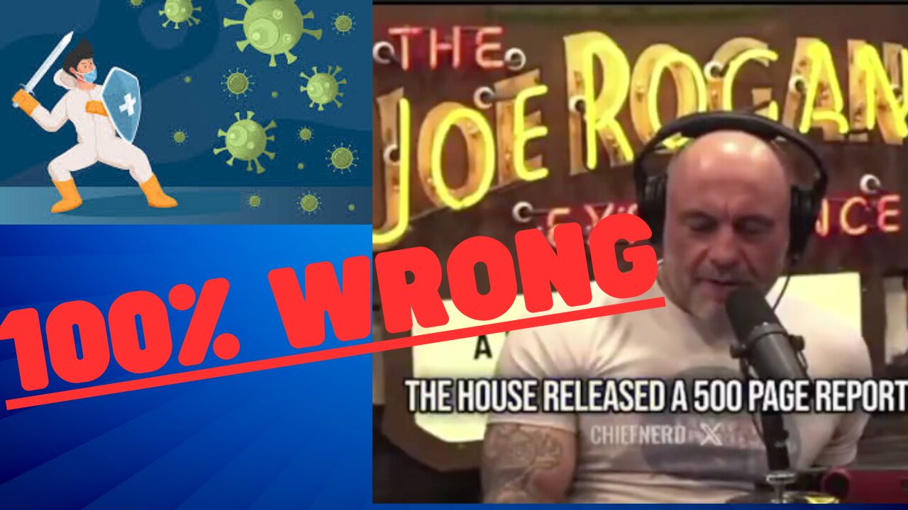 Joe Rogan Reads Government Covid Report Aloud Proving they Were Wrong on EVERYTHING