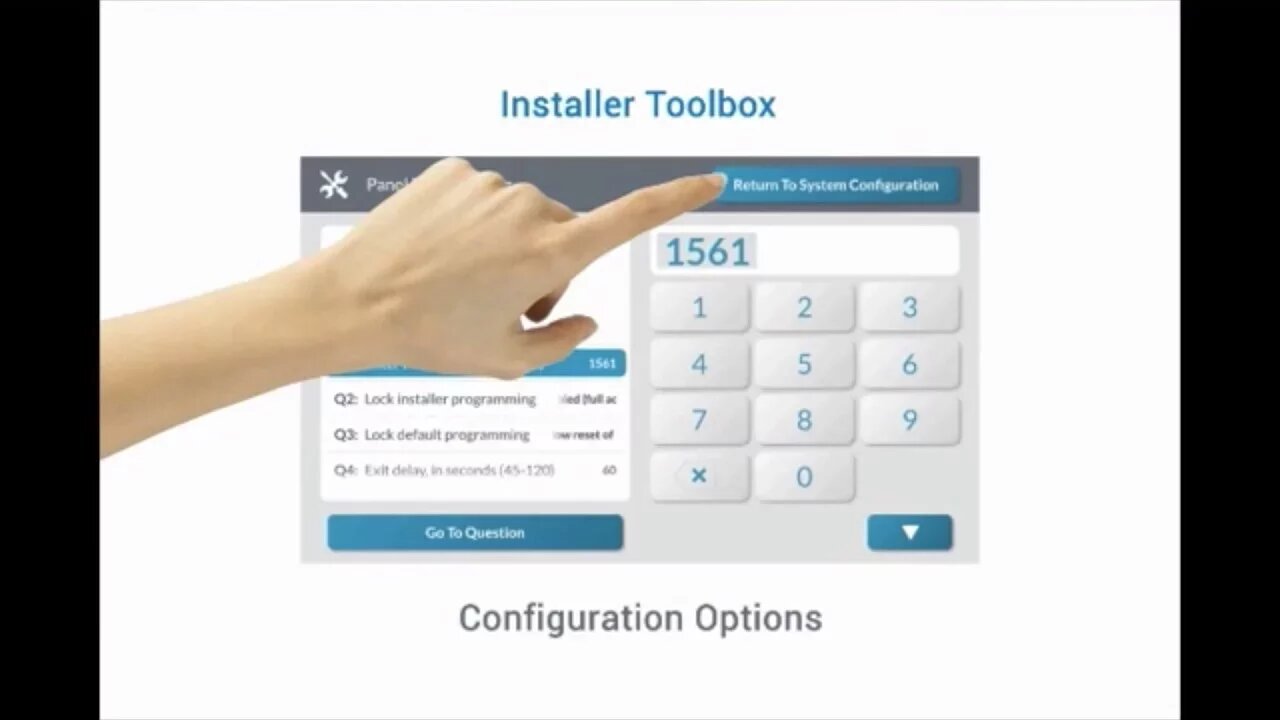 2GIG GC3: Sensor & Panel Programming