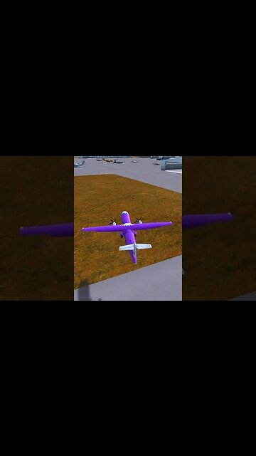 Trying to land on other vehicles | Turboprop Flight Simulator #shorts
